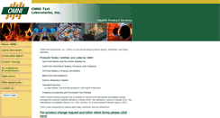 Desktop Screenshot of omni-test.com